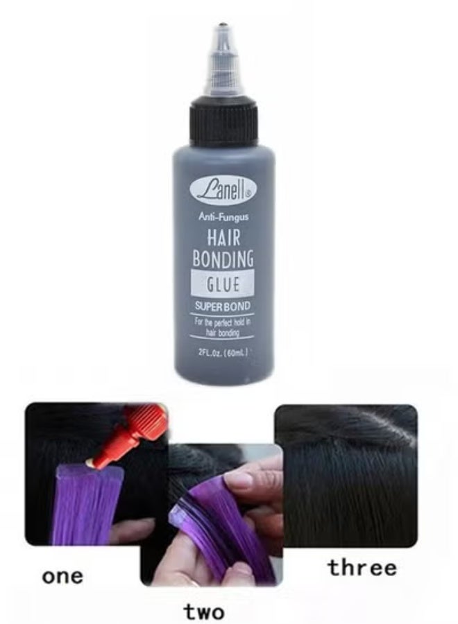 لانيل مكافحة الفطريات الشعر الترابط الغراء سوبر بوند لعقد في الترابط الشعر - Image 1